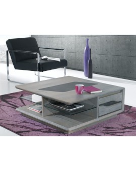 Table basse grise