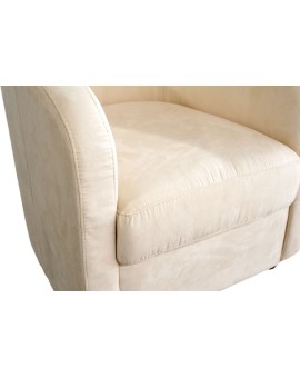 Fauteuil ivoire