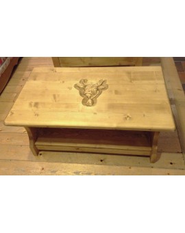 Table basse vache