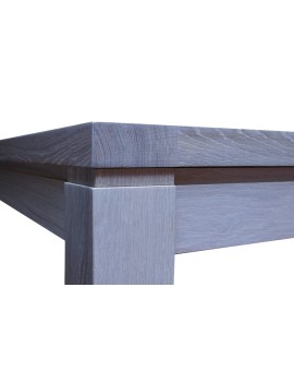 Table 200x100 cm + 4 allonges de 40 cm